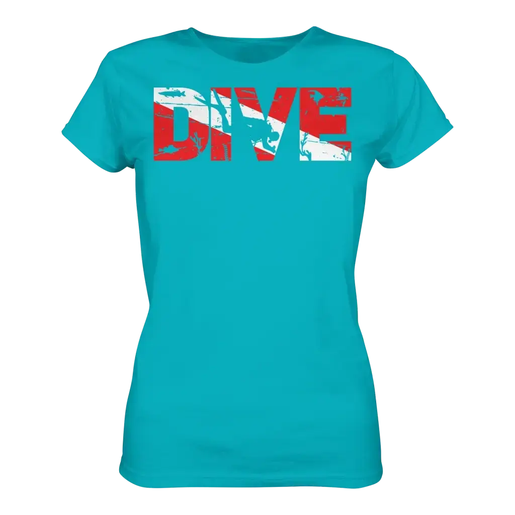 Dive Flag - Ladies Premium Shirt - Lady-Shirts