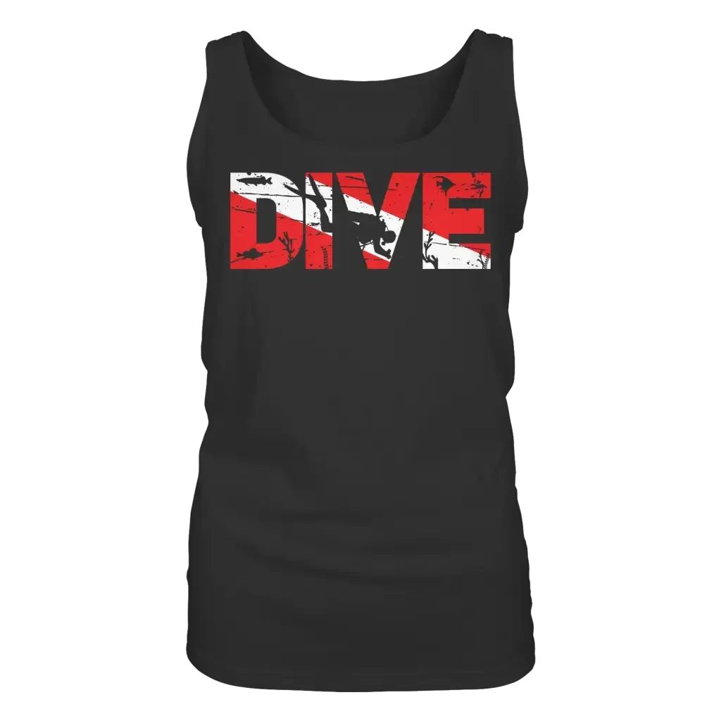 Dive Flag - Ladies Tank-Top - Tank-Tops