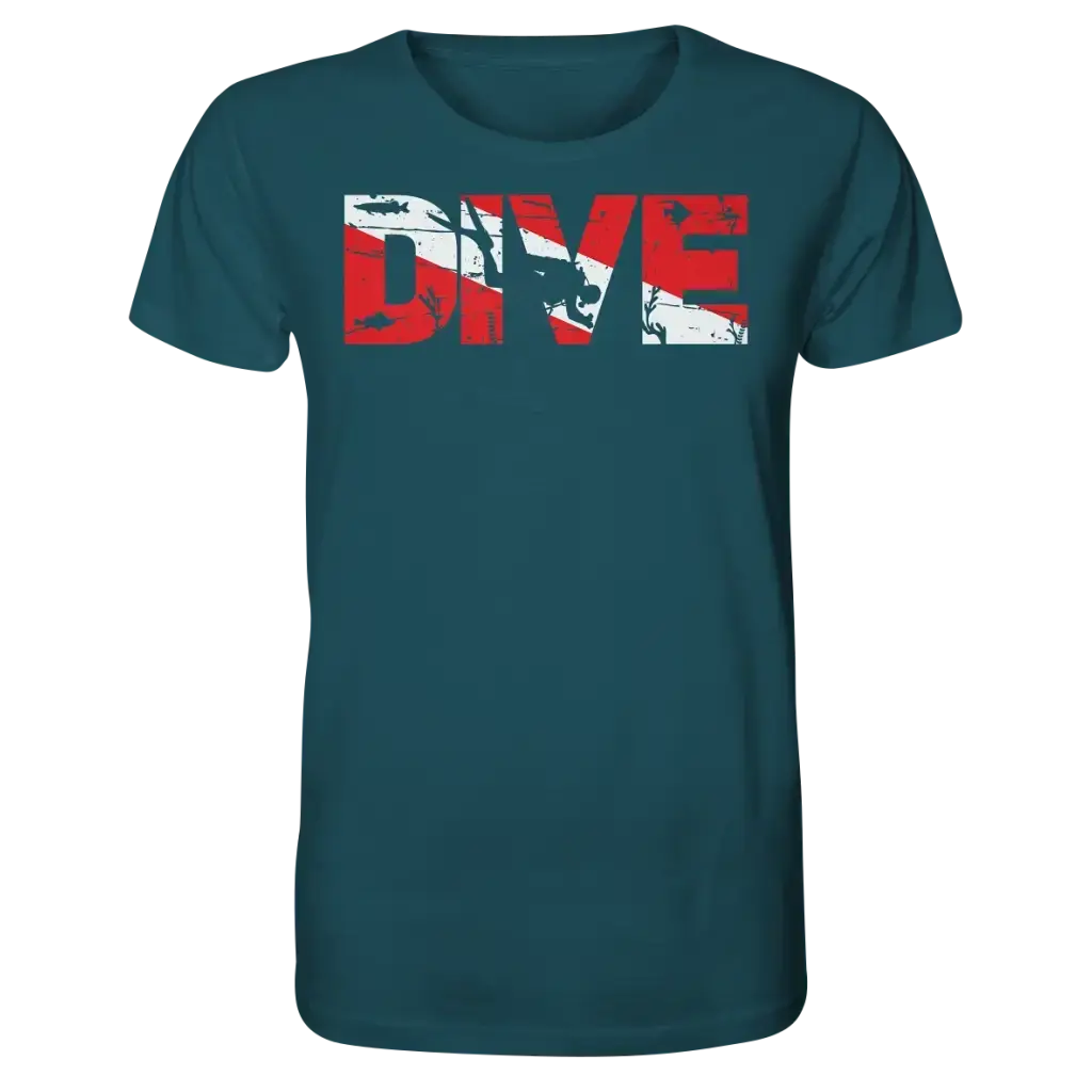 Dive Flag - Organic Shirt - Stargazer / XS - Unisex-Shirts