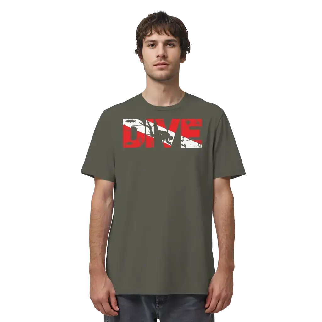 Dive Flag - Organic Shirt - Unisex-Shirts