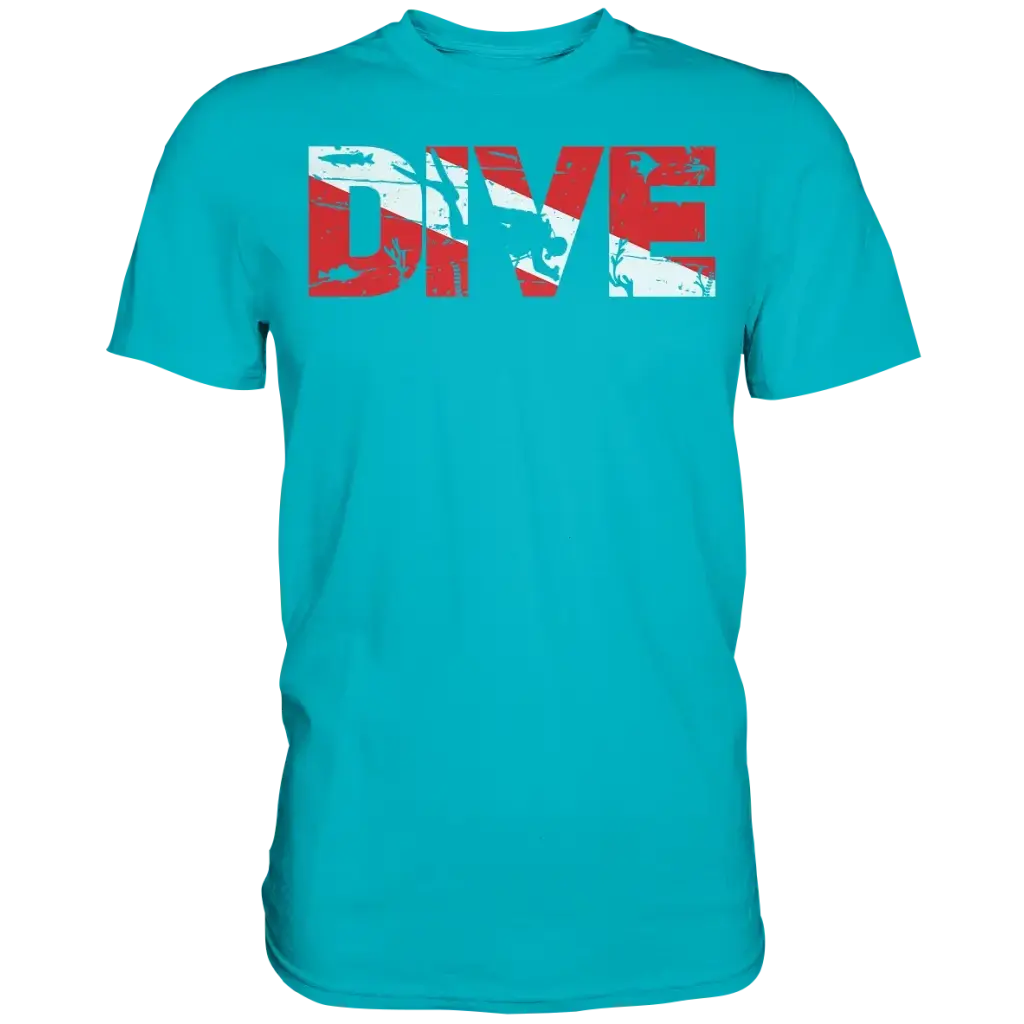 Dive Flag - Premium Shirt - Swimming Pool / XS