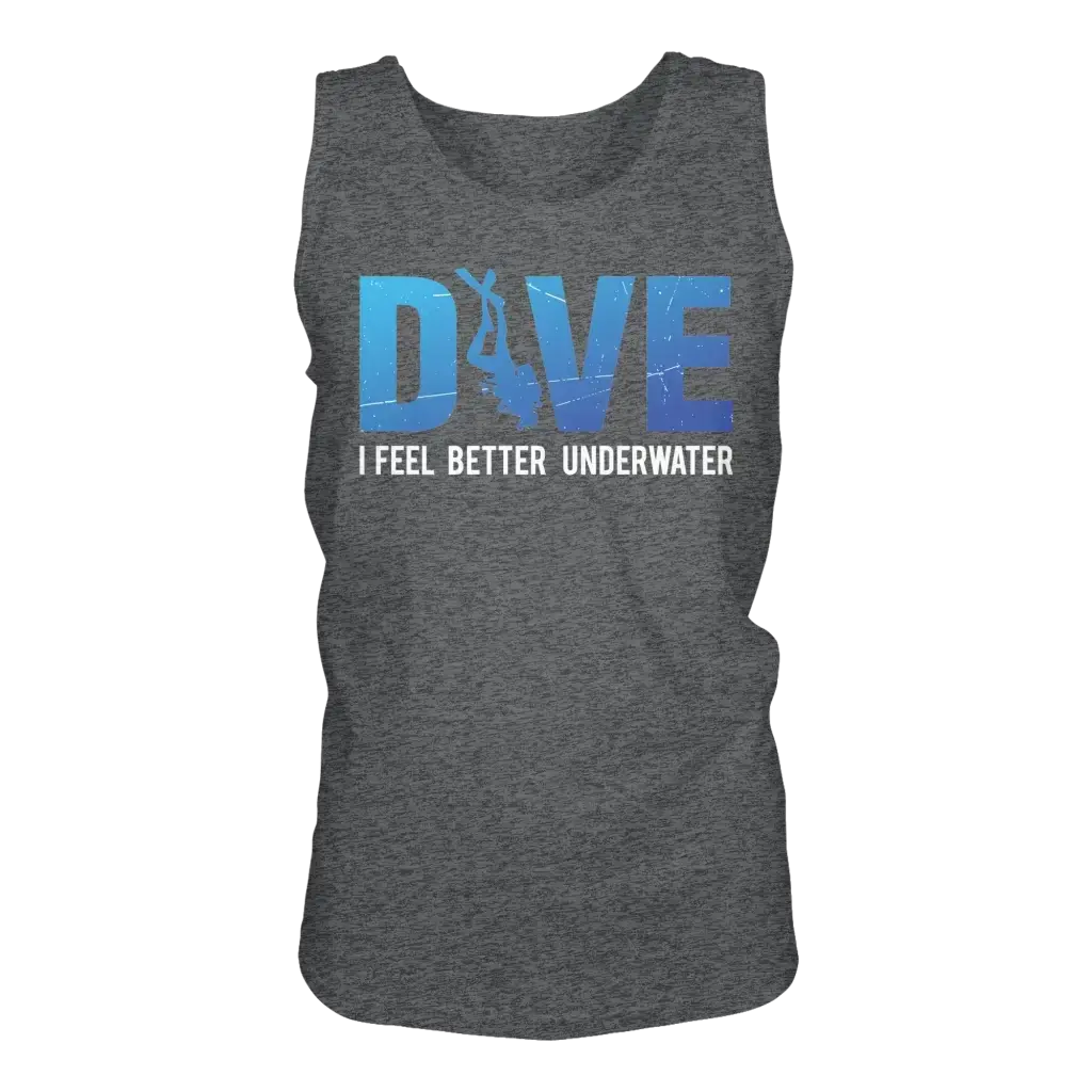 Dive - I Feel Better Underwater - Relaxed Tank Top