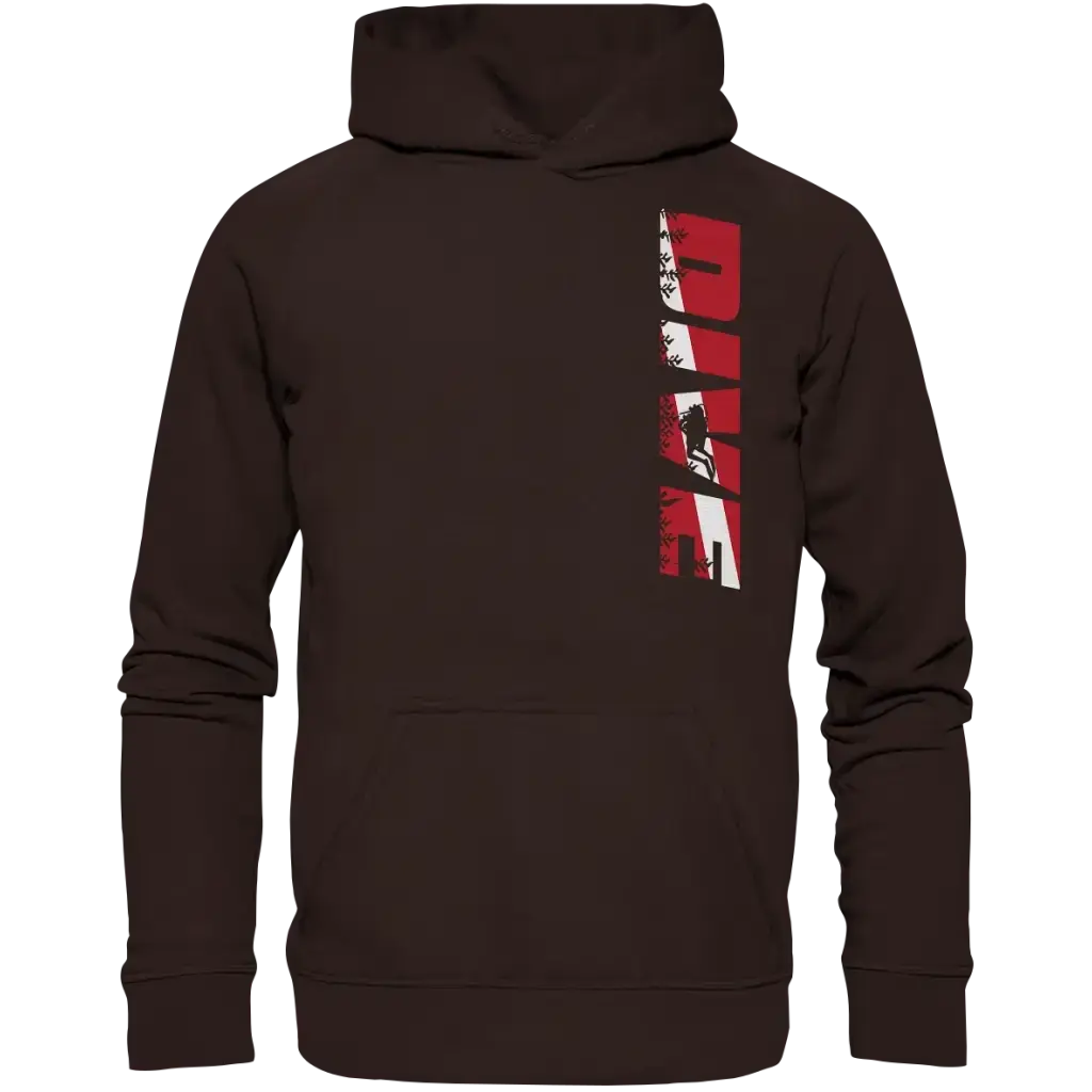 Dive Side Print - Basic Unisex Hoodie - Hoodies