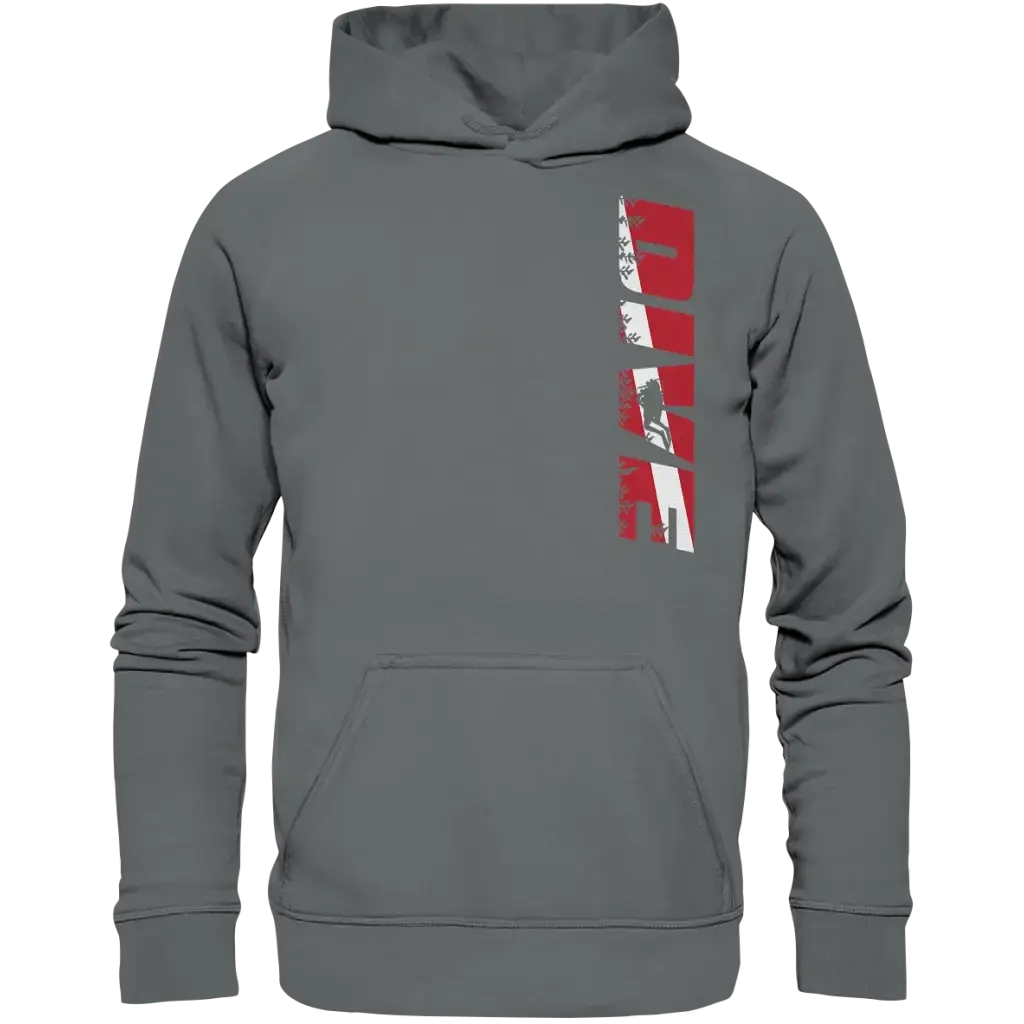 Dive Side Print - Basic Unisex Hoodie - Hoodies