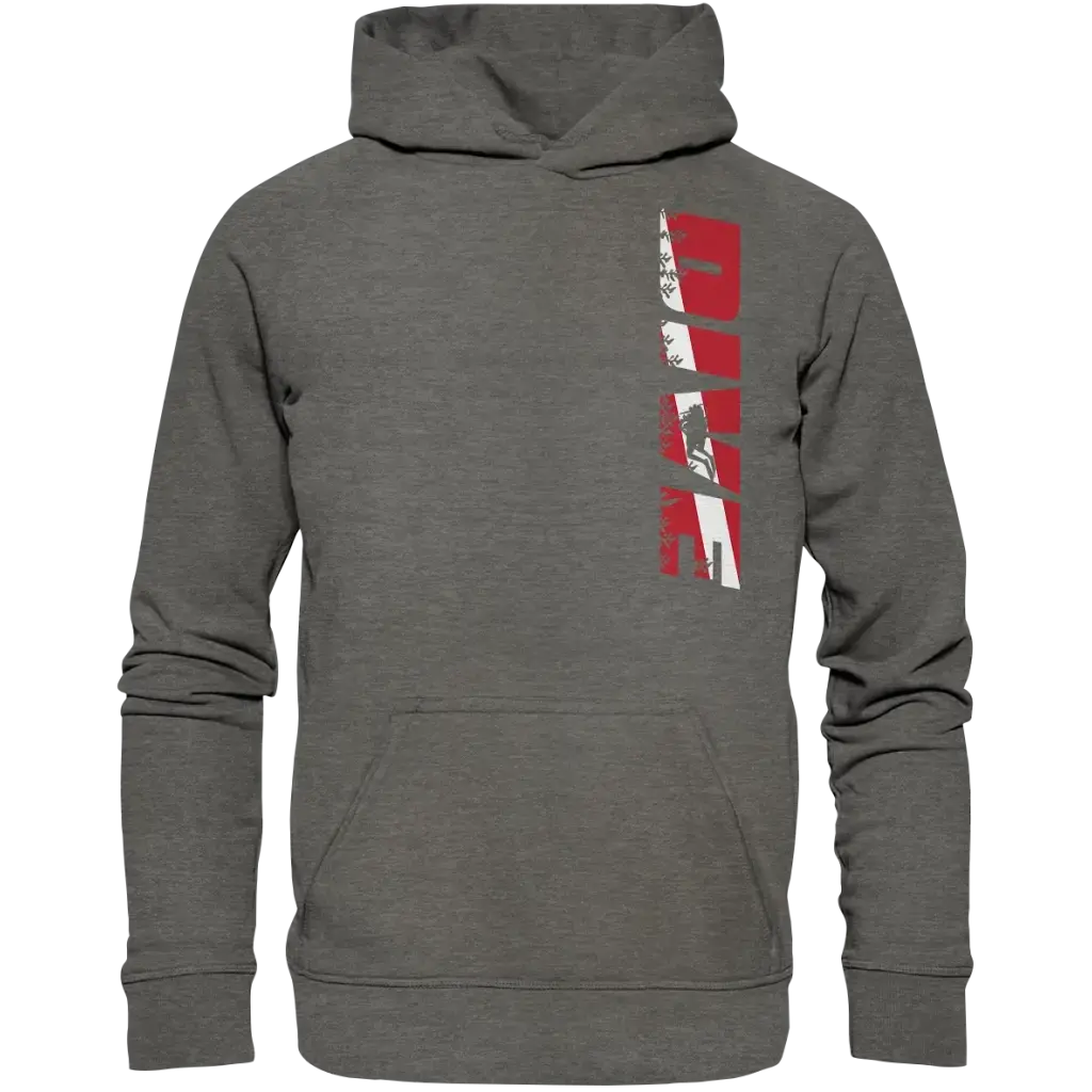 Dive Side Print - Basic Unisex Hoodie - Hoodies