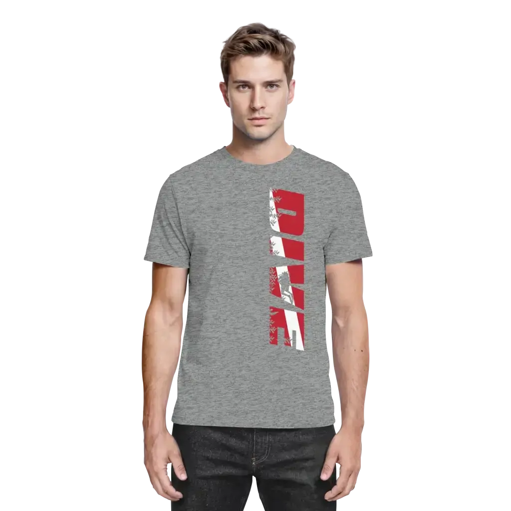 Dive Side Print - Premium Shirt - Unisex-Shirts