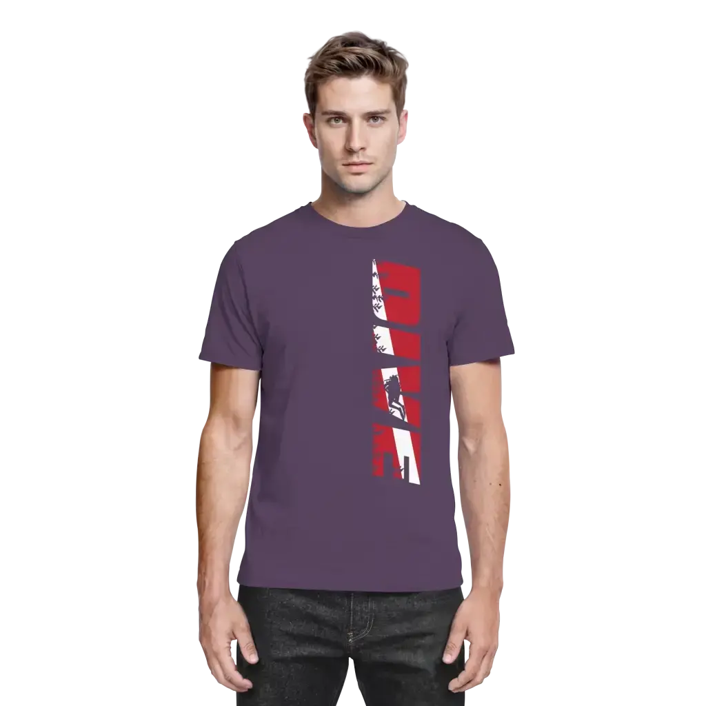 Dive Side Print - Premium Shirt - Unisex-Shirts