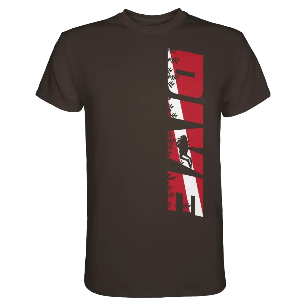 Dive Side Print - Premium Shirt - Unisex-Shirts