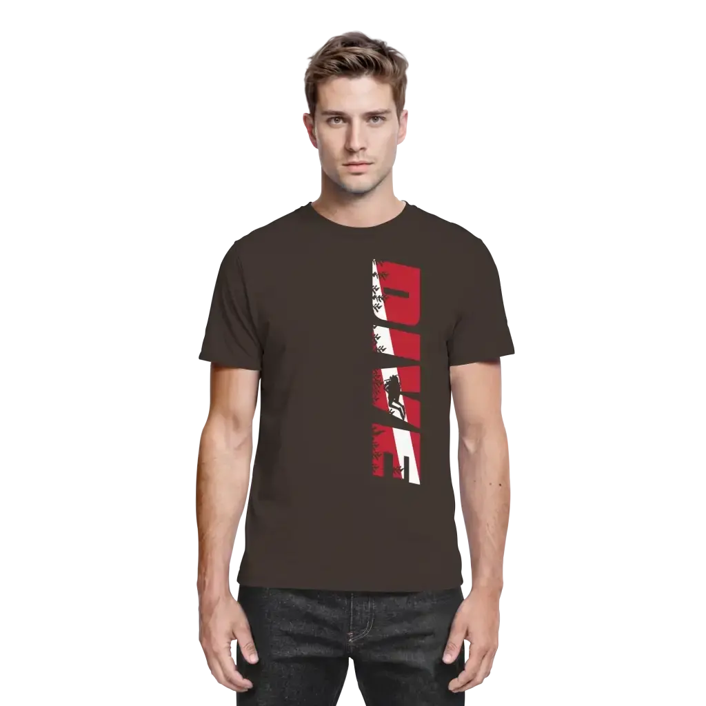 Dive Side Print - Premium Shirt - Unisex-Shirts