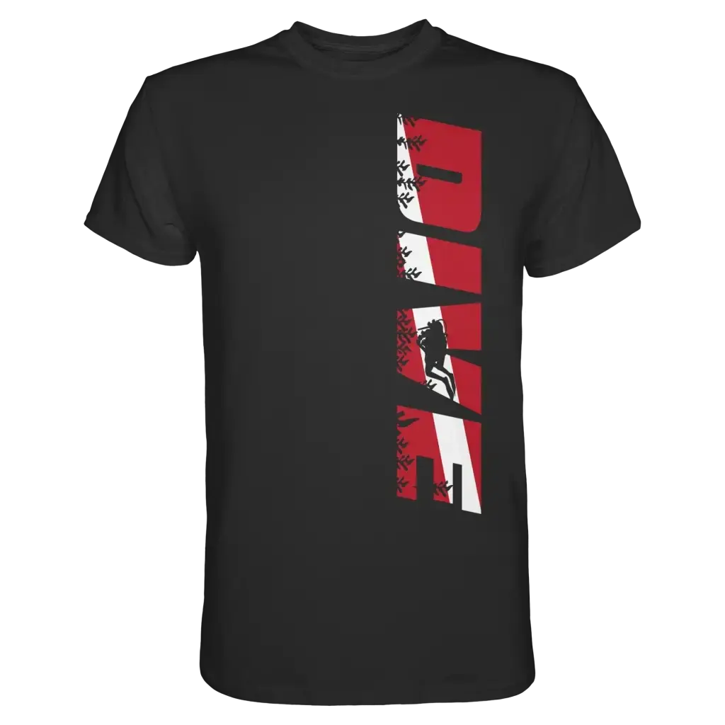 Dive Side Print - Premium Shirt - Unisex-Shirts