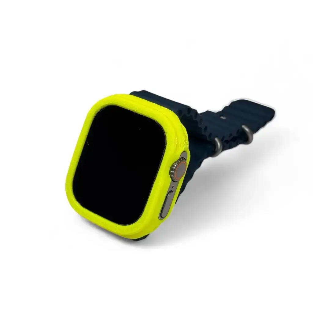 Hülle für Apple Watch Ultra - Gelb - bewerbbar