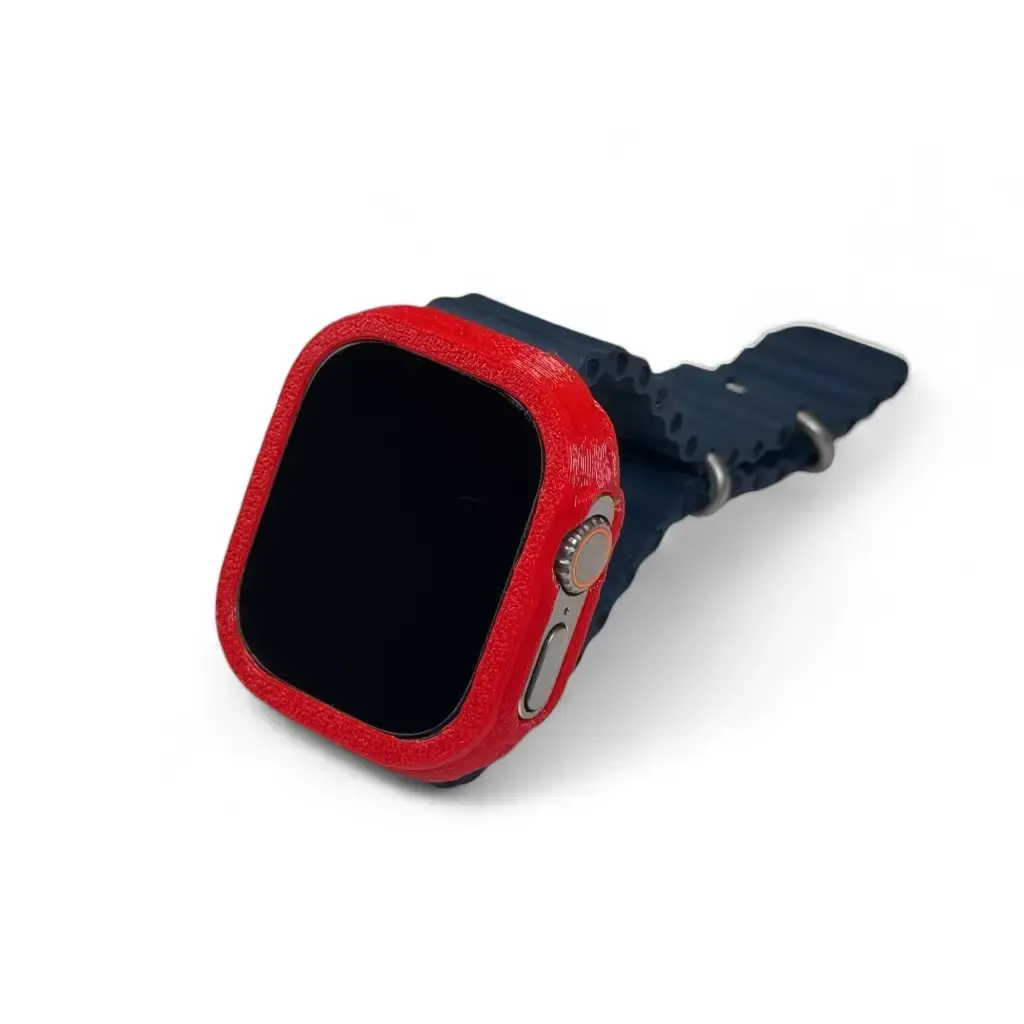Hülle für Apple Watch Ultra - Rot - bewerbbar