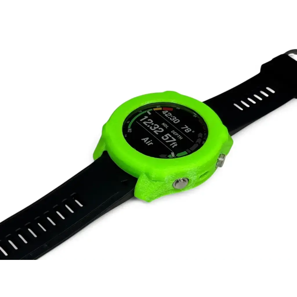 Hülle für Garmin MK2i - Neongrün - bewerbbar