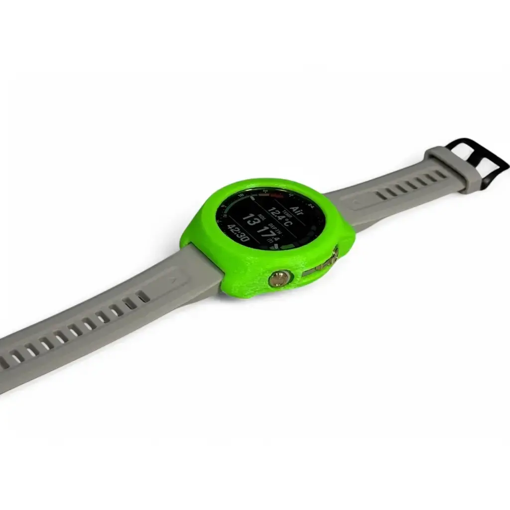 Hülle für Garmin MK3i 43mm - Neongrün - bewerbbar