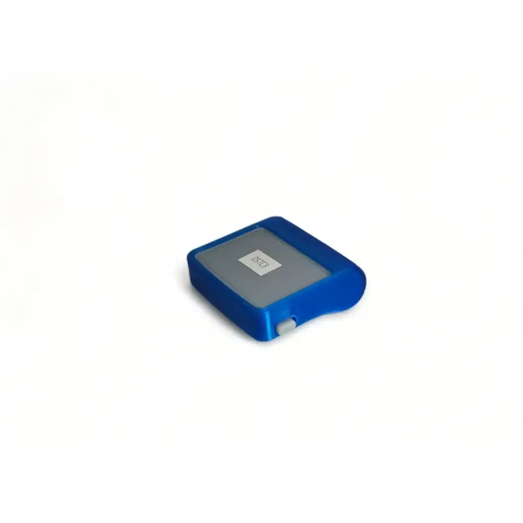 Hülle für OSTC3 / Sport (64mm breit) - Blau transparent