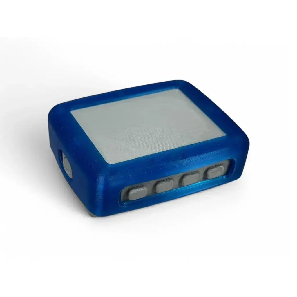 Hülle für Ratio iX3M 2 - Blau transparent - bewerbbar