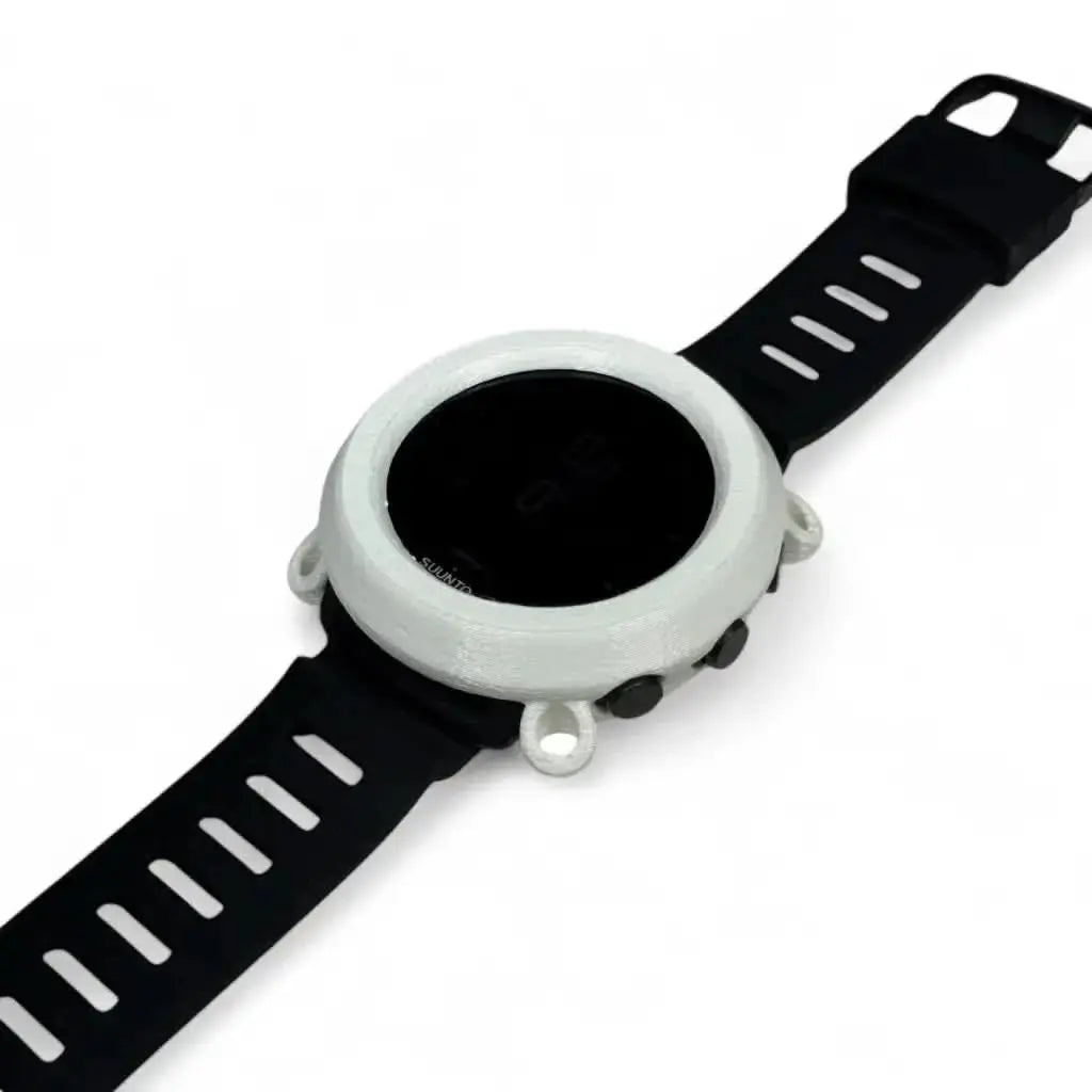 Hülle für Suunto D5 - Band + Bungeeösen - Weiß - aktiv