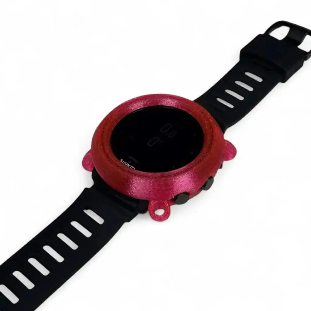 Hülle für Suunto D5 - Band + Bungeeösen - Pink - aktiv