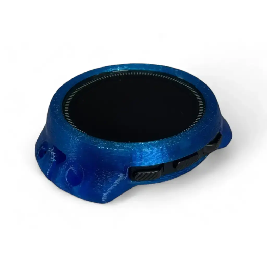 Hülle für Suunto OCEAN Bungee - Blau transparent - bewerbbar