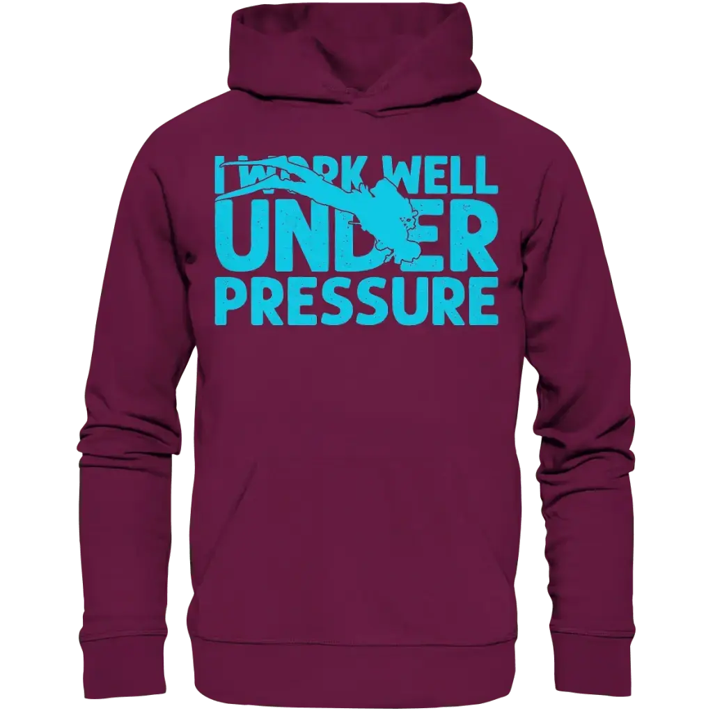 I work well under pressure - Premium Unisex Hoodie