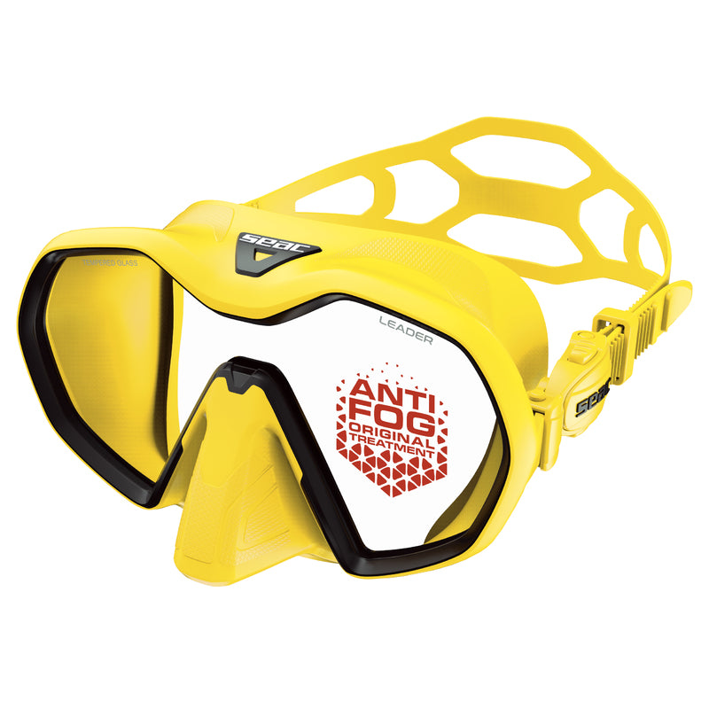 Seac Leader Antifog Tauchmaske Gelb