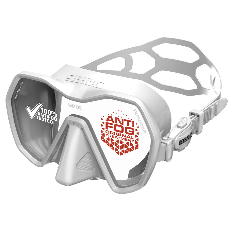 Seac Purezza Antifog Tauchmaske Weiß