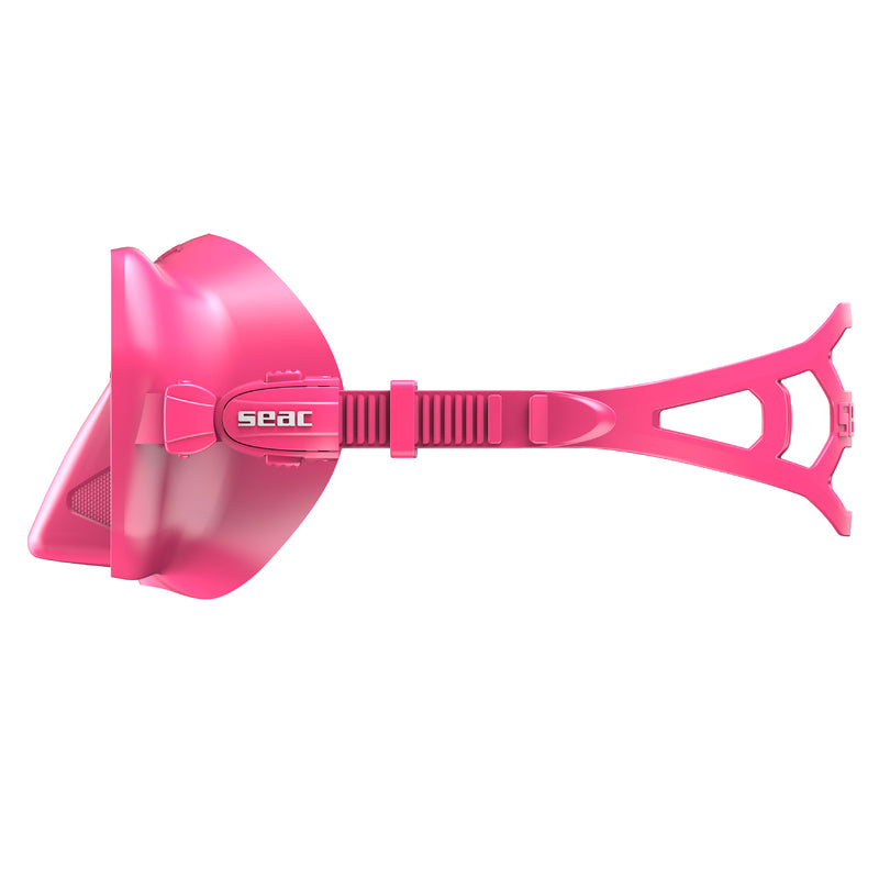 Seac Purezza Antifog Tauchmaske Rosa – Seitenansicht