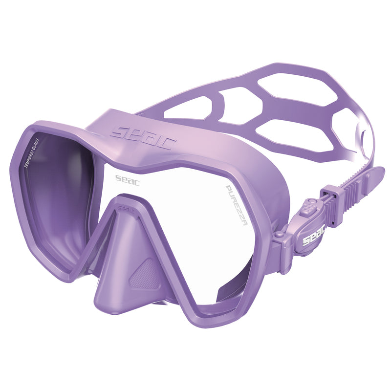 Seac Purezza Antifog Tauchmaske Flieder – Detailansicht