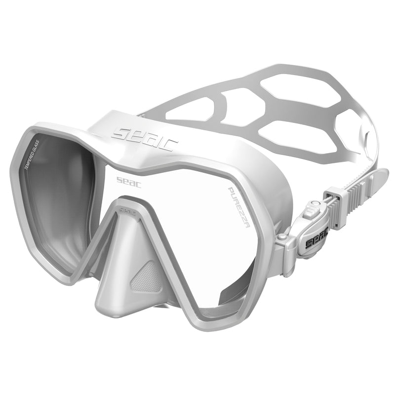 Seac Purezza Antifog Tauchmaske Weiß – Detailansicht