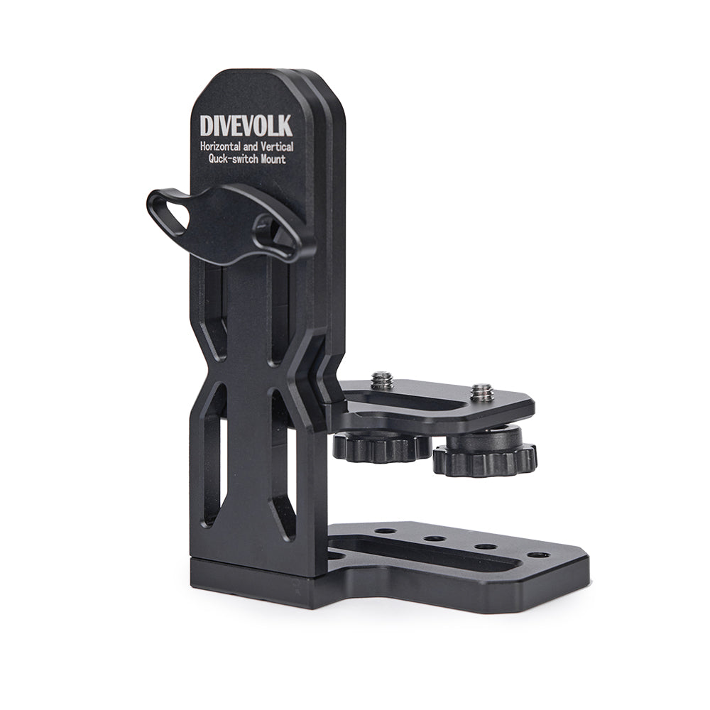 Divevolk Horizontal- und Vertikal Quick-Switch Mount