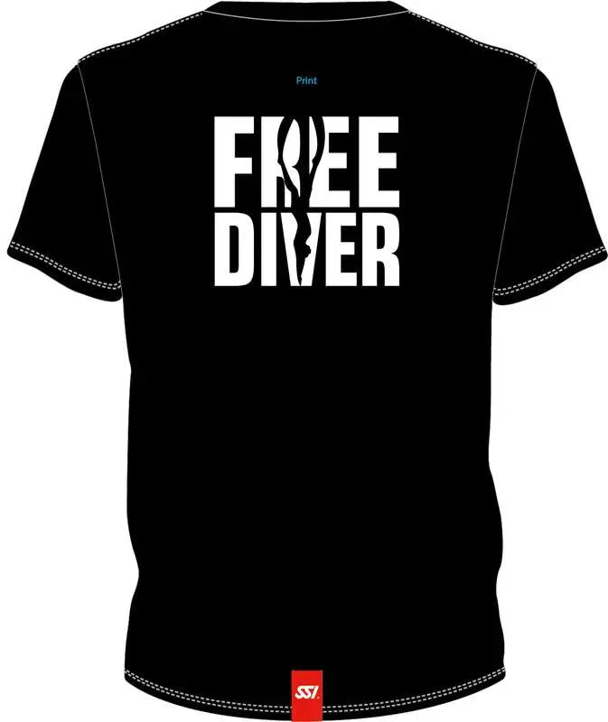 SSI ROUND-NECK SHIRT FREEDIVER MEN SSI