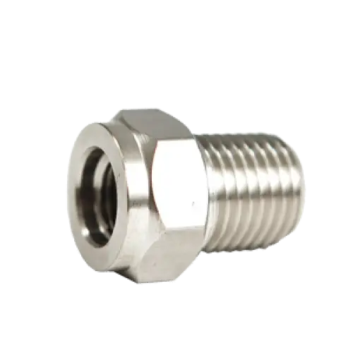 Adapter 3/8-24 Female to 1/4 Stainless Steel 3/8 to 1/4 inch
