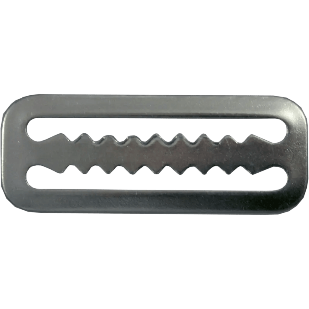 Belt Stop Serrated for Harness Stainless Steel 50mm