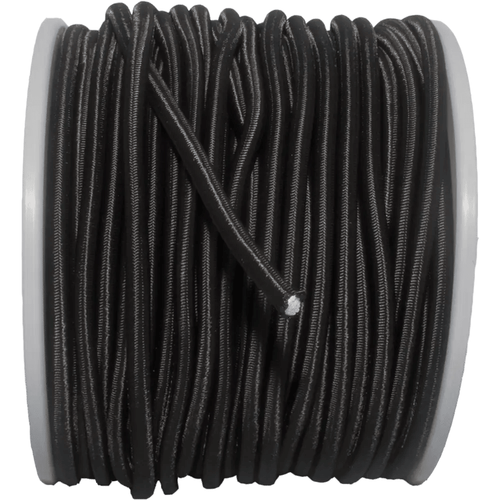 Bungee Cord 8mm black Bungee Cord 8 mm 1 m