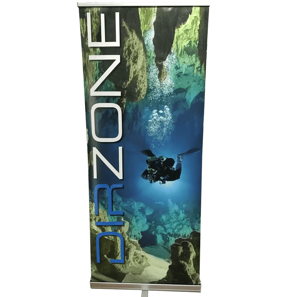 DIR ZONE Banner Roll-Up 85x200cm 85x200cm