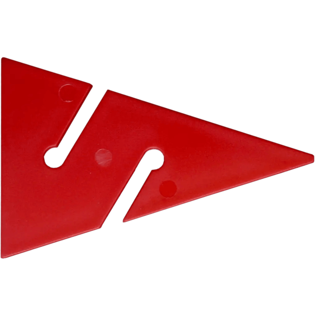 DIRZONE Cave Arrow red 90 mm 10 Pcs. red 90mm