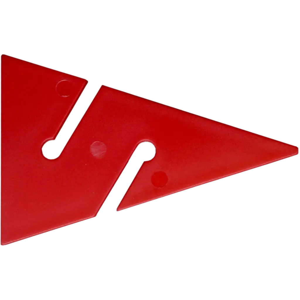 DIRZONE Cave Arrow red 90 mm 10 Pcs. red 90mm