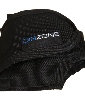 DIRZONE Trim Weight Pocket w. Velcro black 1pc f. harness