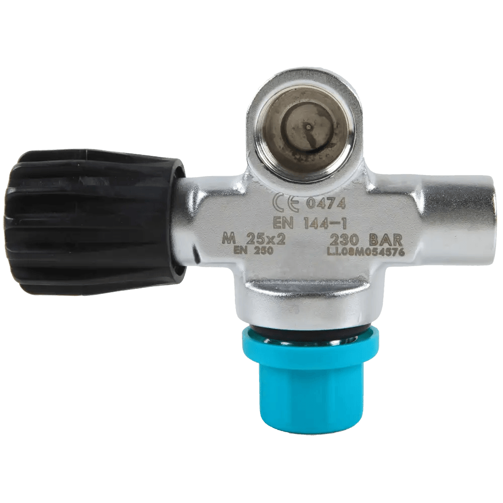 DIRZONE Valve 232 bar right extendable matt chrome M25x2