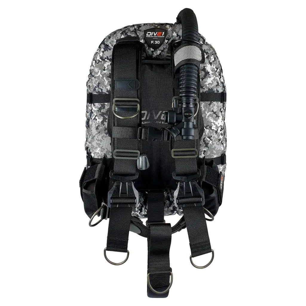 DIVE1 F30 Jacket - Soft Backplate System - Tauchwerkstatt.eu