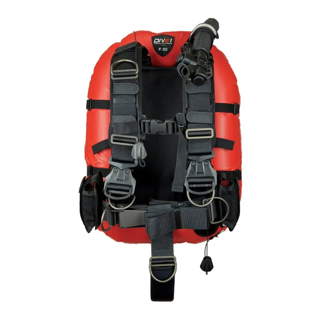 DIVE1 F30 Jacket - Soft Backplate System - Tauchwerkstatt.eu