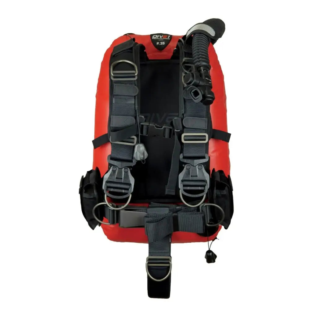 DIVE1 F35 Jacket - Soft Backplate System - Tauchwerkstatt.eu