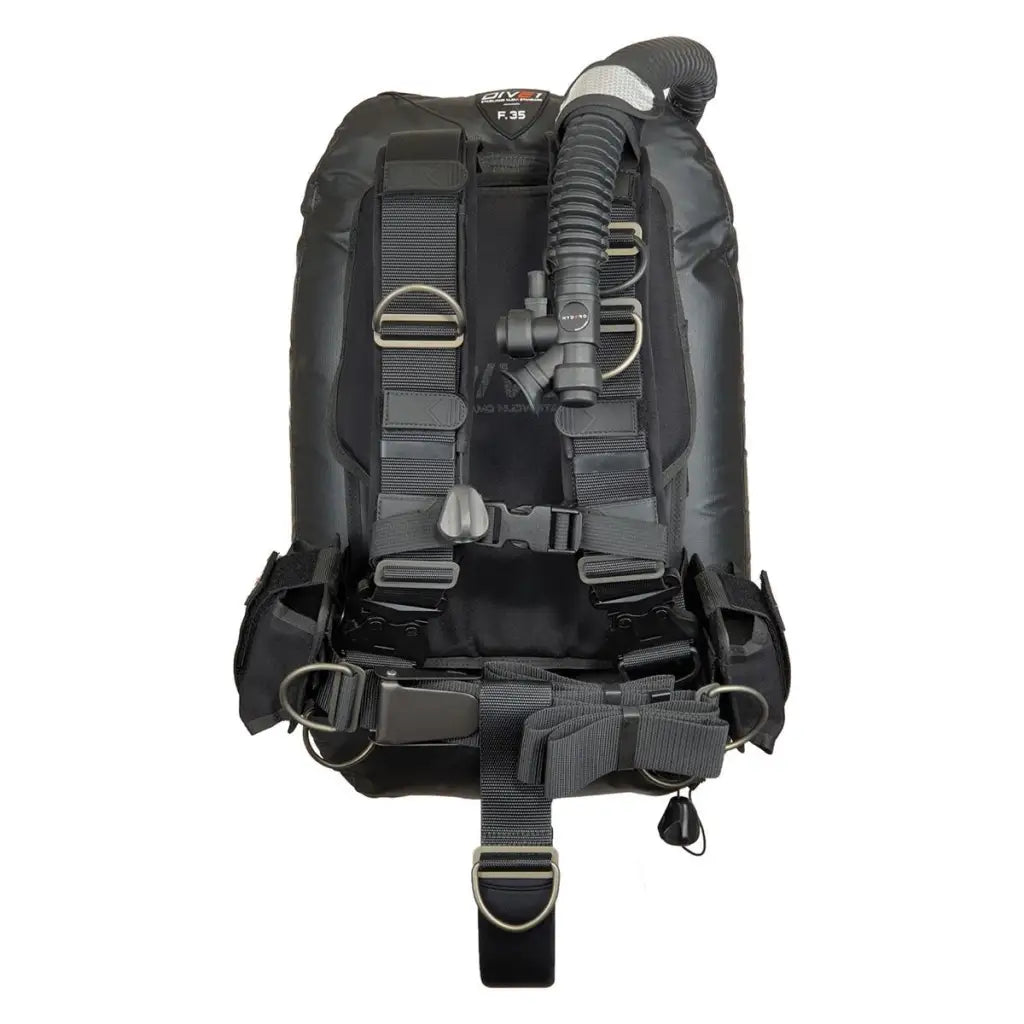 DIVE1 F35 Jacket - Soft Backplate System - Tauchwerkstatt.eu