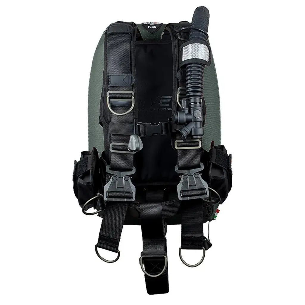 DIVE1 F35 Jacket - Soft Backplate System - Tauchwerkstatt.eu