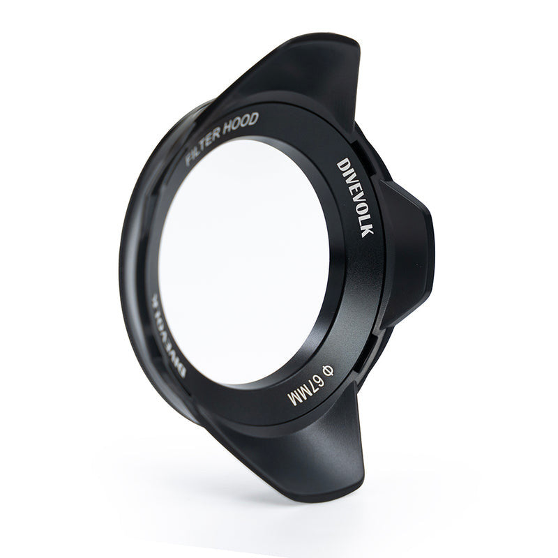 Divevolk 67 mm Filter-Gegenlichtblende