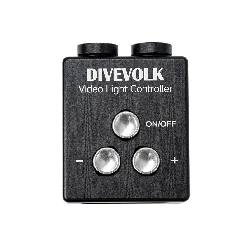 Divevolk - Fernbedienung mit 2 Stück Glasfaserkabel für SL50/SL120 Videoleuchte Divevolk