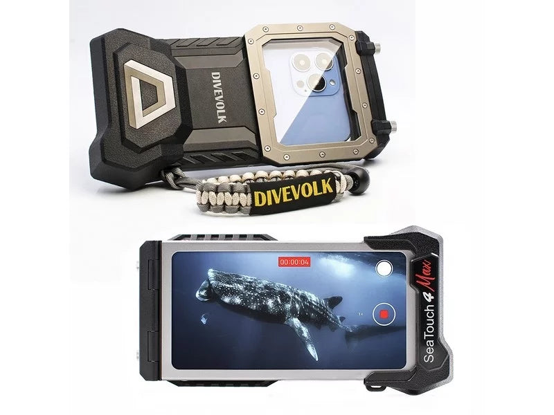 DiveVolk SeaTouch 4 Max Unterwassergehäuse für Smartphones