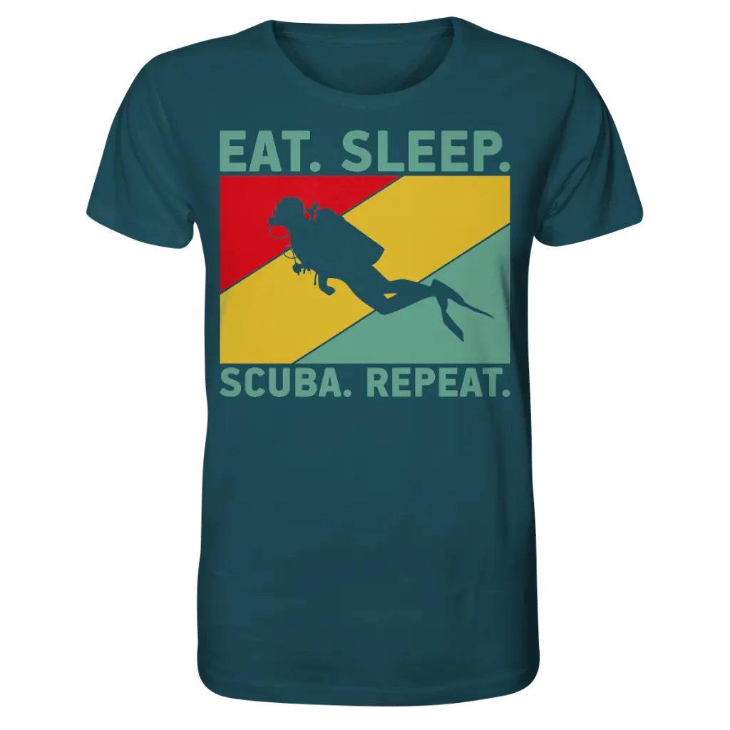 Eat Sleep Scuba Repeat - Organic Shirt - Stargazer / XS