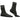 EXOWEAR Socks Unisex - Black - 2XS/XS