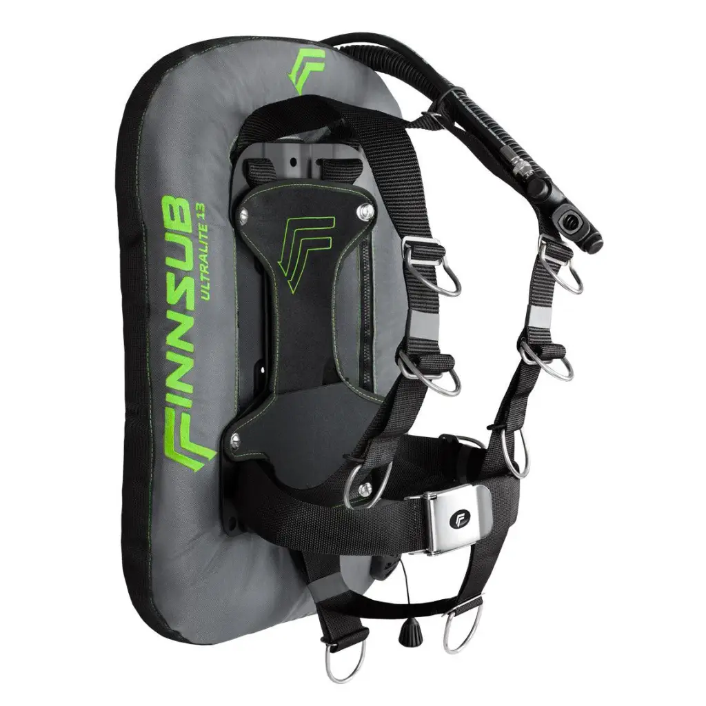 FinnSub Ultralite 13 Bone Backplate: Tauchen in einer neuen Dimension - Tauchwerkstatt.eu